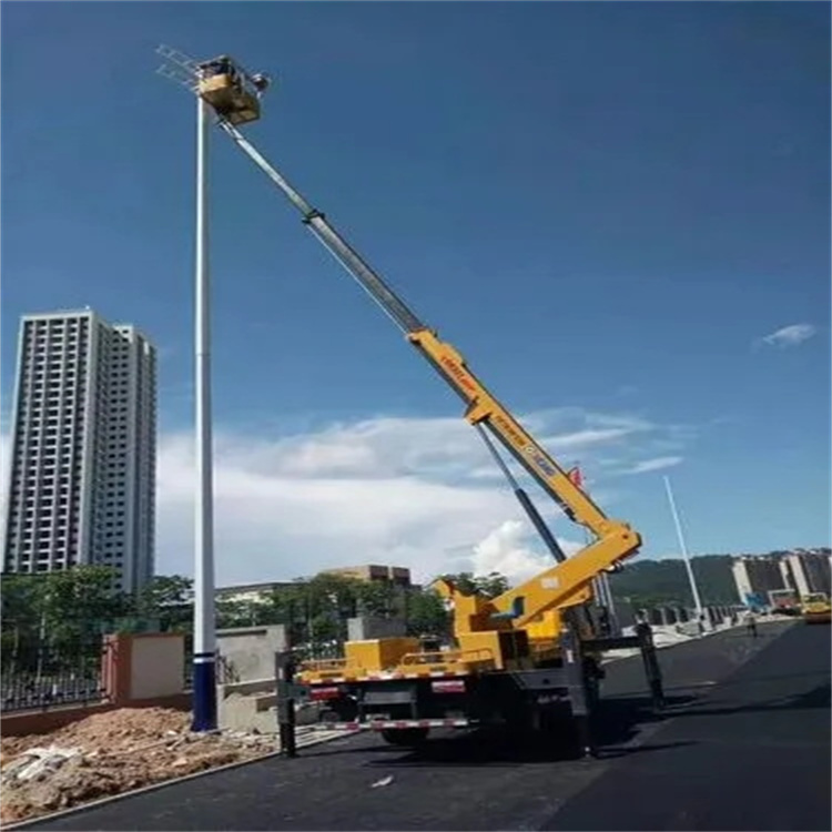 沙溪镇维修路灯的曲臂升降车出租